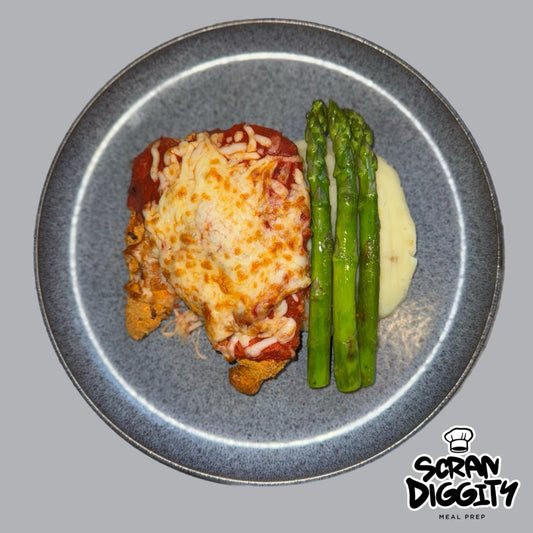 Chicken parmigiana w/ mash